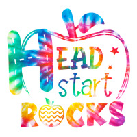 Hello Head Start Rock Tie Dye Back To School Teacher T Shirt Maternity Scoop Neck T-shirt | Artistshot