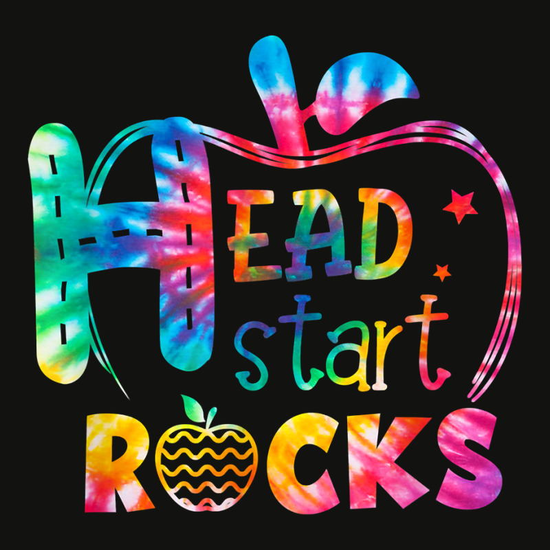 Hello Head Start Rock Tie Dye Back To School Teacher T Shirt Scorecard Crop Tee by cm-arts | Artistshot