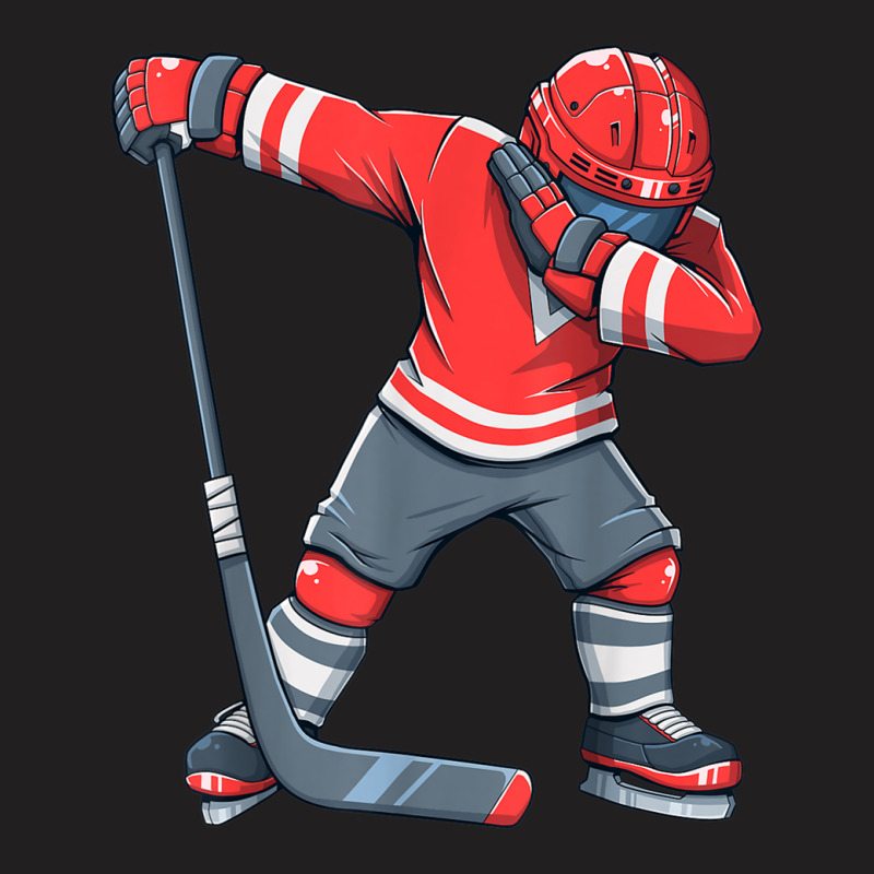 Funny Boy Kid Ice Hockey Dab Apparel, Dabbing Player Youth T-shirt | Artistshot