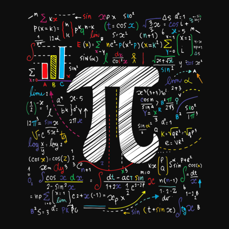 Pi Day Math Equation T Shirt Math Teacher Student Geek Gifts T Shirt Crop Top by buske | Artistshot