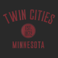 Twin Cities Minnesota Varsity Vintage Distressed Style Printed Hat | Artistshot