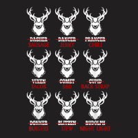 Funny Christmas Deer Bow Hunting Santa Men Women Hunter T-shirt | Artistshot