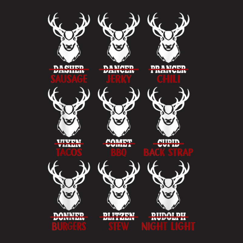 Funny Christmas Deer Bow Hunting Santa Men Women Hunter T-shirt | Artistshot