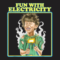 Fun With Electricity Vintage Aesthetic Aesthetic T-shirt | Artistshot