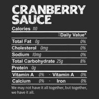 Funny Cranberry Sauce Nutrition Facts Thanksgiving Food Exclusive T-shirt | Artistshot