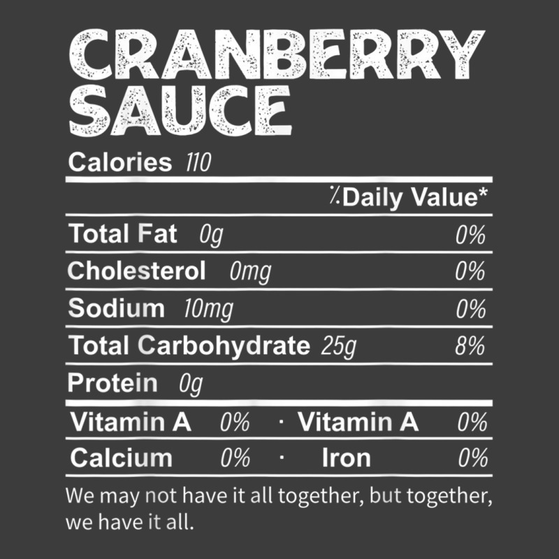 Funny Cranberry Sauce Nutrition Facts Thanksgiving Food Men's Polo Shirt | Artistshot