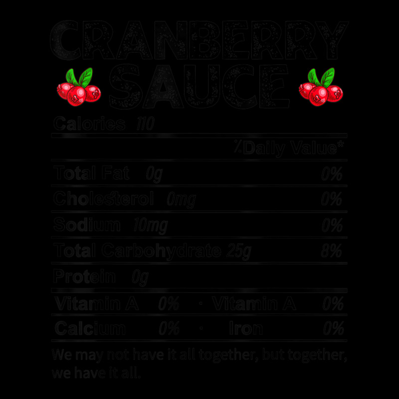 Funny Cranberry Sauce Nutrition Facts Thanksgiving Food Long Sleeve Shirts | Artistshot