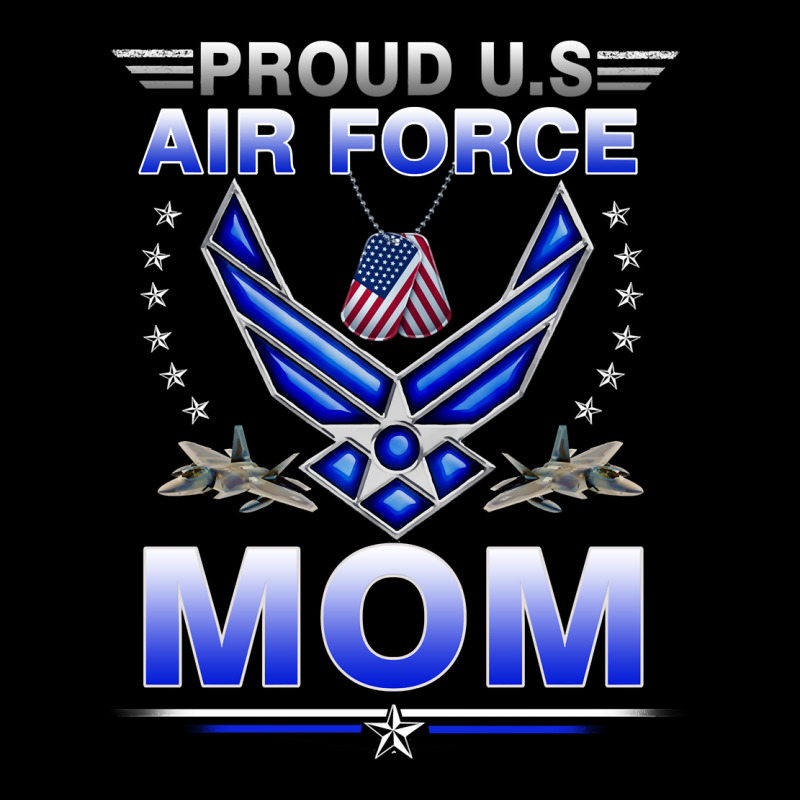 Us Air Force Proud Us Air Force Proud Mom Proud Air Force Long Sleeve Maternity Scoop Neck T-shirt by cm-arts | Artistshot