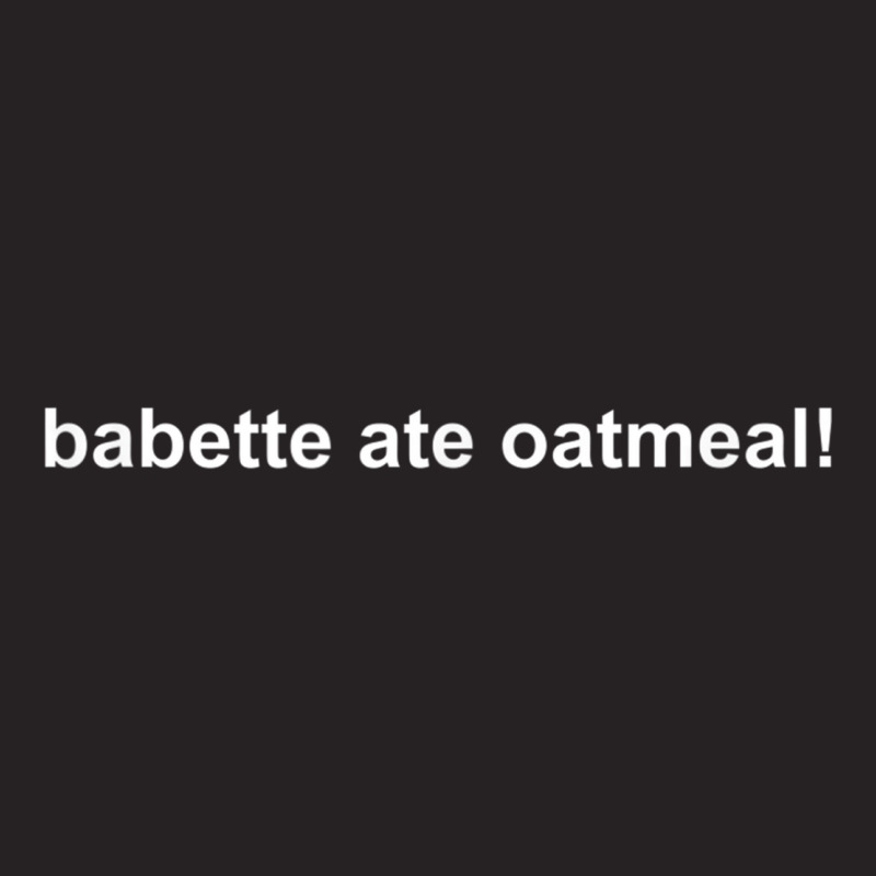 Babette Ate Oatmeal Vintage Cap | Artistshot