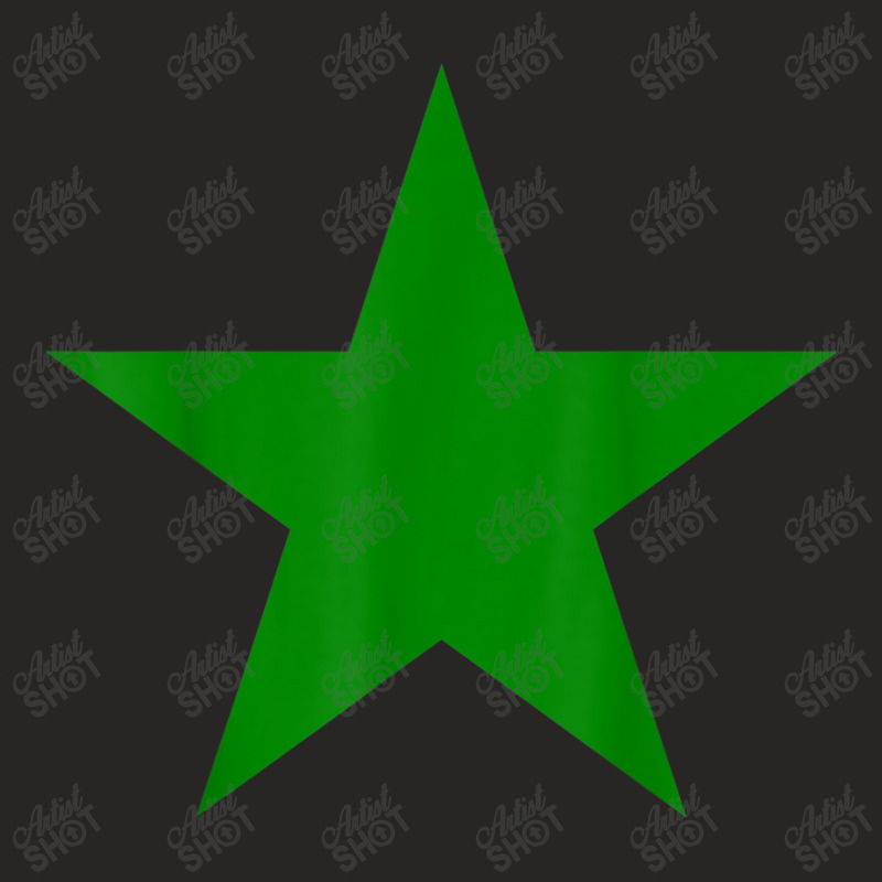 Green Star Green Star Ladies Fitted T-Shirt by ValentinoHoover | Artistshot