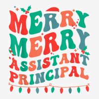 Merry Assistant Principal Christmas Assistant Principals T Shirt Adjustable Cap | Artistshot