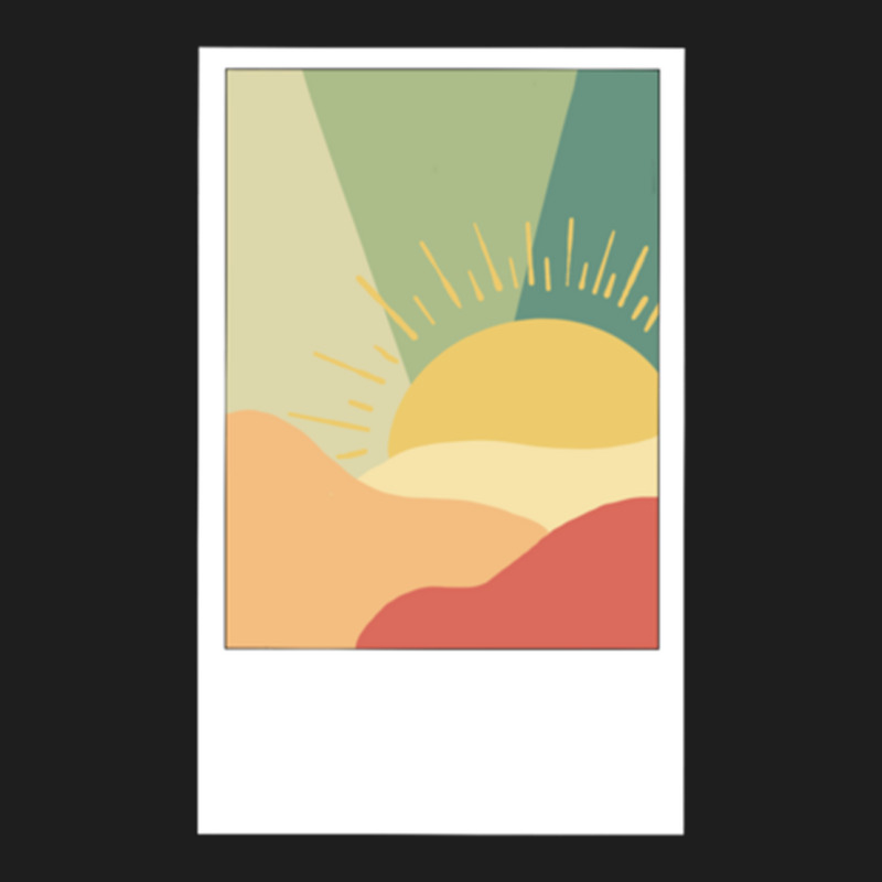 Polaroid Sunset Classic T-shirt by cm-arts | Artistshot