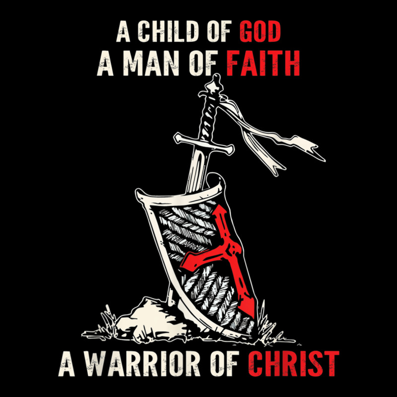 I Am A Child Of God A Warrior Of Christ Knight Templar Tee Pocket T-shirt | Artistshot