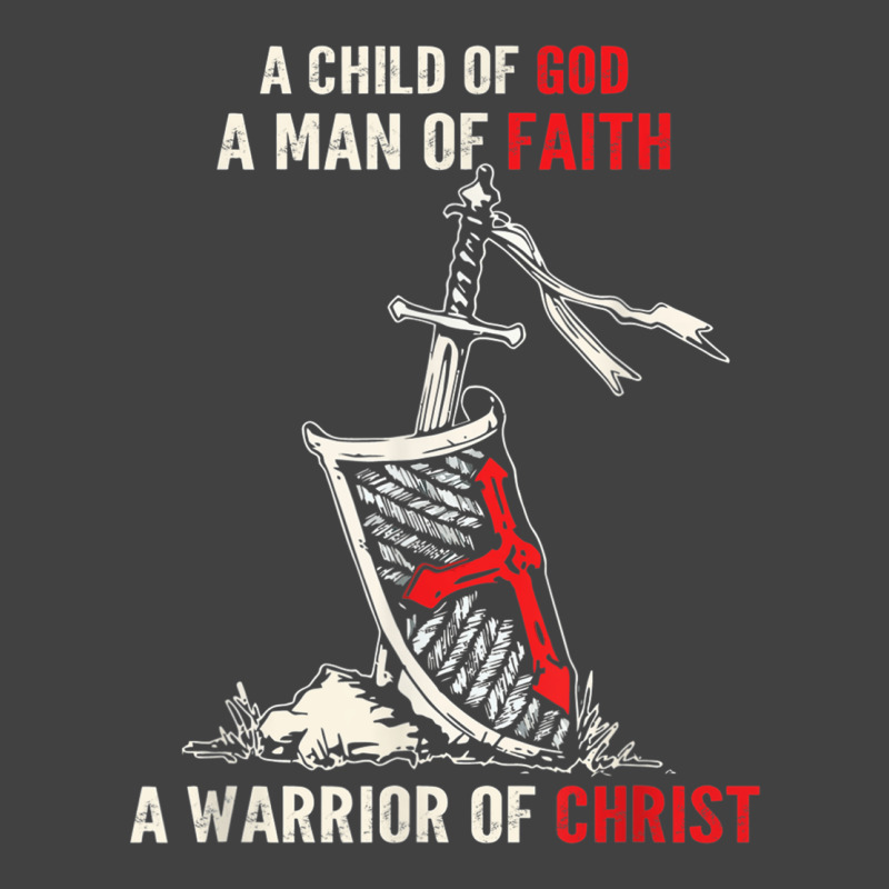 I Am A Child Of God A Warrior Of Christ Knight Templar Tee Vintage T-shirt | Artistshot