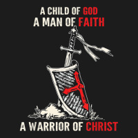 I Am A Child Of God A Warrior Of Christ Knight Templar Tee Hoodie & Jogger Set | Artistshot