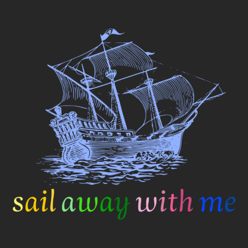 Quote Sea ,sail Away With Me , Cool Sea Men's T-shirt Pajama Set | Artistshot