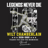 Wilt Chamberlain Basketball Legends T-shirt | Artistshot