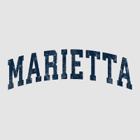 Marietta Georgia Ga Vintage Sports Design Navy Design Exclusive T-shirt | Artistshot