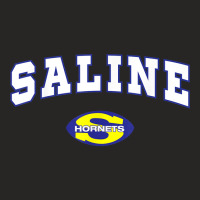 Saline High School Hornets T Shirt C2 Ladies Fitted T-shirt | Artistshot