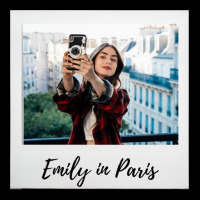 Emily In Paris Polaroid Frame Cropped Sweater | Artistshot