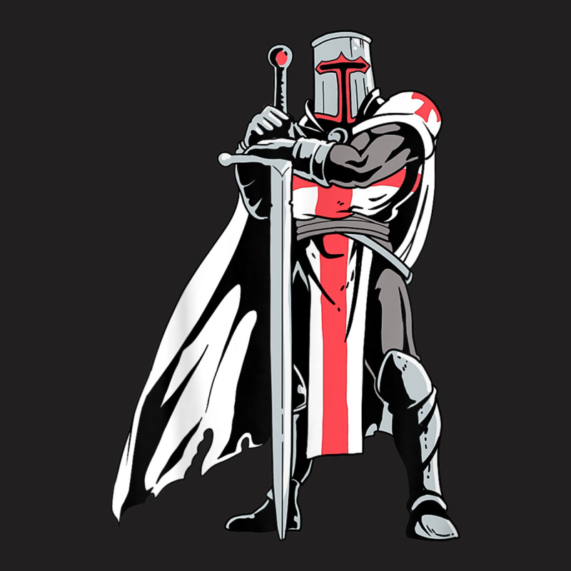 Crusader Knight Templar T-shirt | Artistshot