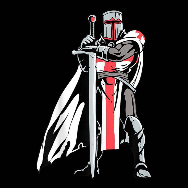 Crusader Knight Templar Men's Long Sleeve Pajama Set | Artistshot