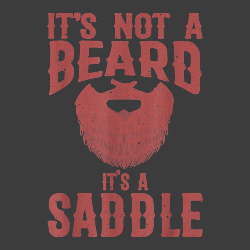 Funny It's Not A Beard It's A Saddle Gift Beard Lover Men's Polo Shirt | Artistshot