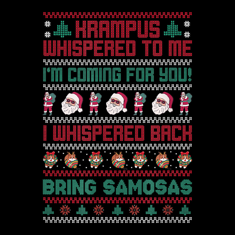 Krampus Whispered I'm Coming For You! Me Bring Samosas! T Shirt Toddler Sweatshirt by cluniepfa | Artistshot