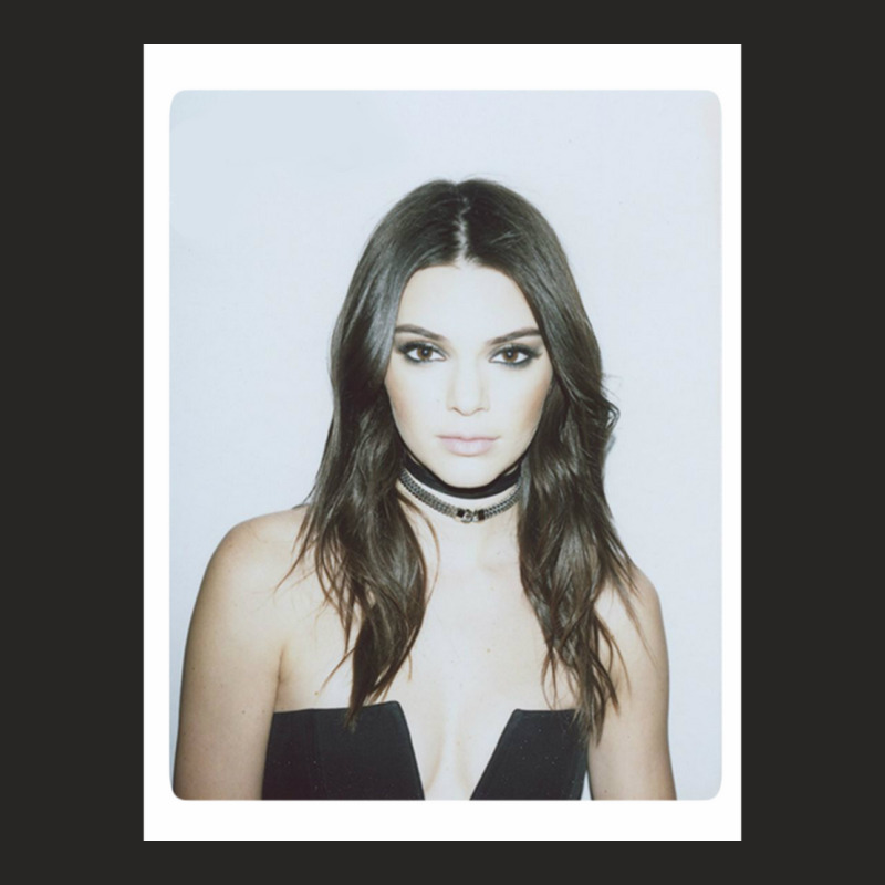 Kendall Jenner  Polaroid Ladies Fitted T-Shirt by cm-arts | Artistshot