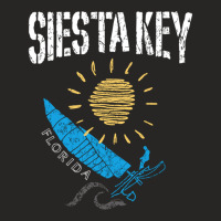 Siesta Key Florida Souvenir Sailing Catamaran Fl Pullover Hoodie Ladies Fitted T-shirt | Artistshot