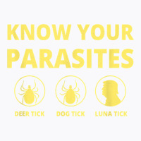 Know Your Parasites Luna Tick Anti Trump T Shirt T-shirt | Artistshot