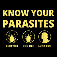 Know Your Parasites Luna Tick Anti Trump T Shirt Zipper Hoodie | Artistshot