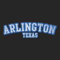 Arlington Texas Athletic Text Sport Style Pullover Hoodie Ladies Fitted T-shirt | Artistshot