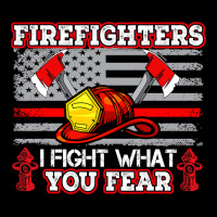 Firefighter Fireman I Fight What You Fear American Flag Firefighter 22 Pocket T-shirt | Artistshot