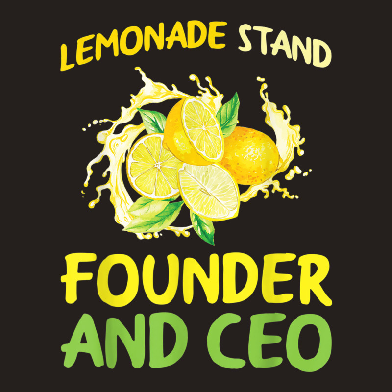 Lemonade Stand Founder And Ceo Lemon Juice Boss Tank Top | Artistshot