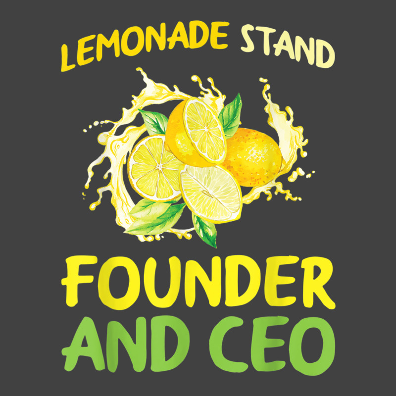 Lemonade Stand Founder And Ceo Lemon Juice Boss Vintage T-shirt | Artistshot