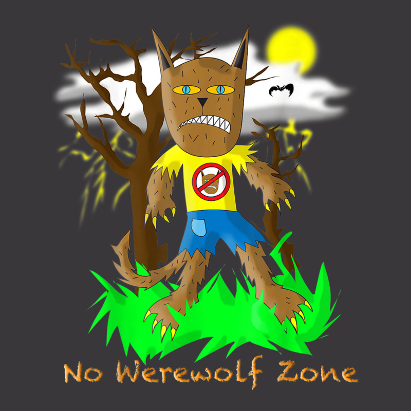 No Werewolf Zone By Doomaflotchy Jr. Ladies Curvy T-Shirt by KaseyReyes | Artistshot