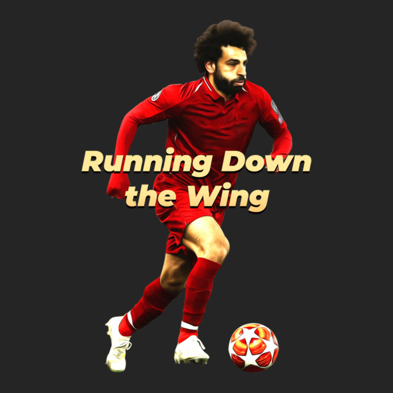 Mo Salah Running Down The Wing Classic Unisex Hoodie | Artistshot