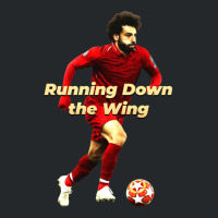 Mo Salah Running Down The Wing Classic Crewneck Sweatshirt | Artistshot