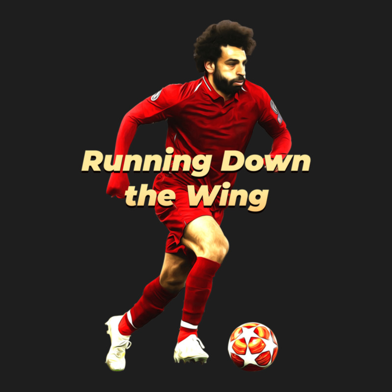 Mo Salah Running Down The Wing Classic Classic T-shirt | Artistshot