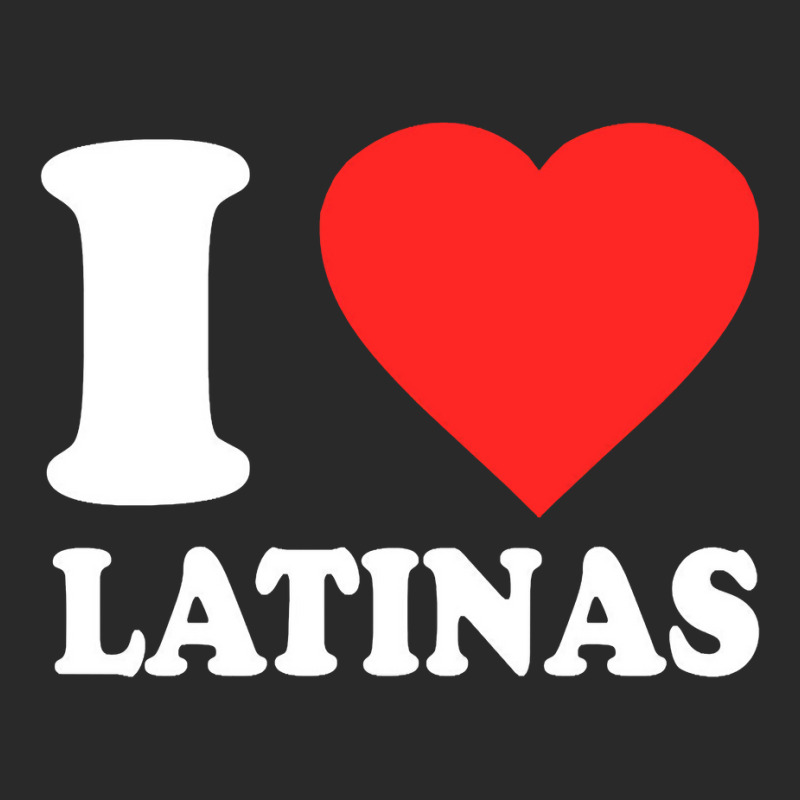 I Love Latinas Pullover Hoodie Printed hat by cm-arts | Artistshot