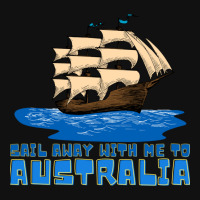 Sail Away With Me To Australia Crew Socks | Artistshot