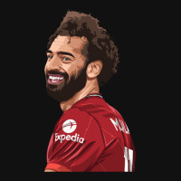 Mo Salah The Red Classic Portrait Canvas Print | Artistshot