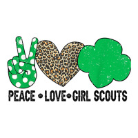 Peace Love Cookie Scout For Girls Bakery Cookie Season Crop Top | Artistshot