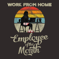 Work From Home Employee Of The Month Wfh Telecommuting Racerback Tank | Artistshot