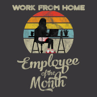 Work From Home Employee Of The Month Wfh Telecommuting Ladies Curvy T-shirt | Artistshot