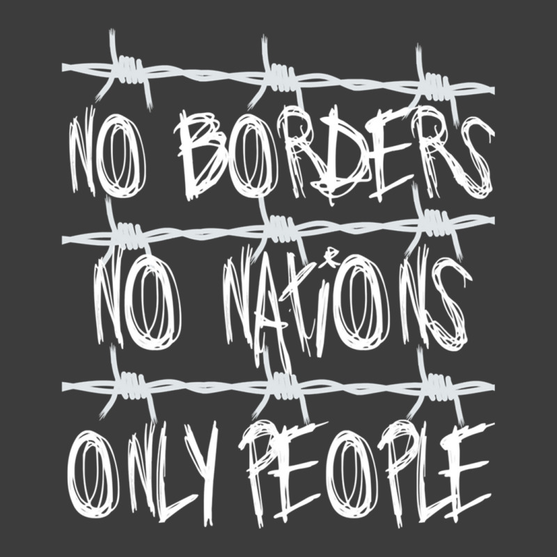 No Borders No Nations Only People  Abolish Ice, Close The Camps Men's Polo Shirt by cm-arts | Artistshot