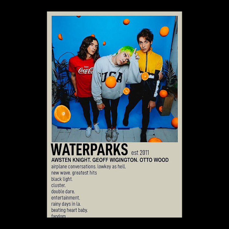 Waterparks Alternative Polaroid Adjustable Cap by cm-arts | Artistshot