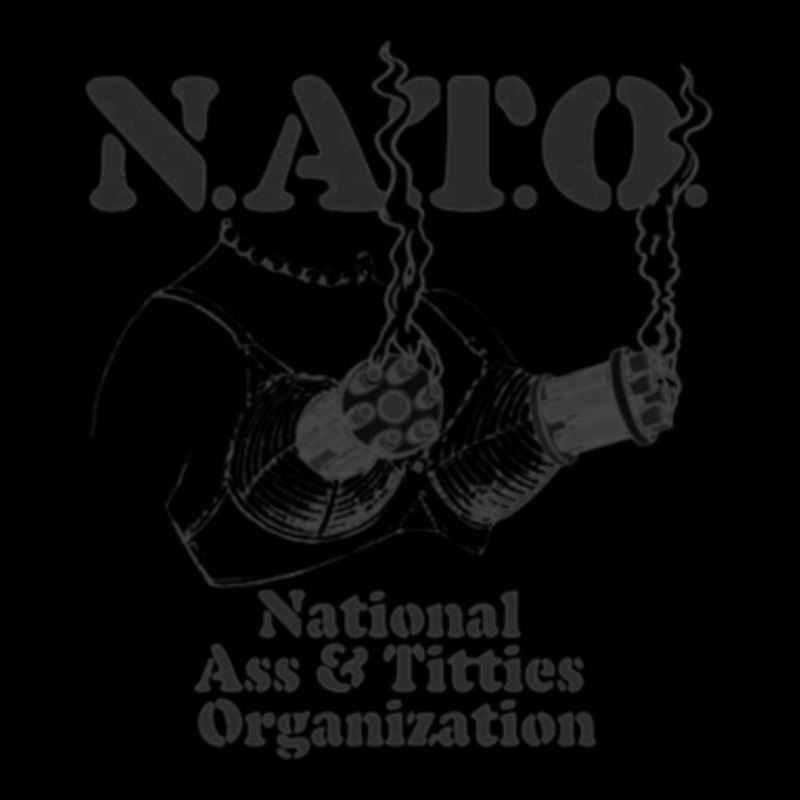 Nato National Ass Amp Titties Organization Maternity Scoop Neck T-shirt by cm-arts | Artistshot