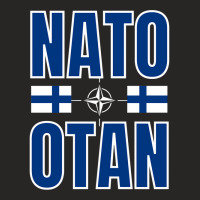 Nato Otan Finland Suomi Natoon Ladies Fitted T-shirt | Artistshot